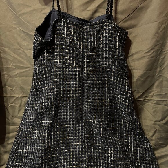 NWOT Womens Cider Tweed Cropped Blazer and Short Cami Tweed Dress - Picture 11 of 15